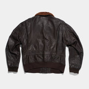 1 OF 1 CUSTOM VINTAGE MVRK G-1 LEATHER FLIGHT JACKET