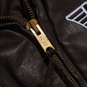 1 OF 1 CUSTOM VINTAGE MVRK G-1 LEATHER FLIGHT JACKET