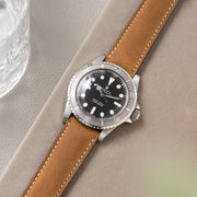 Mountain Brown Leather Watch Strap