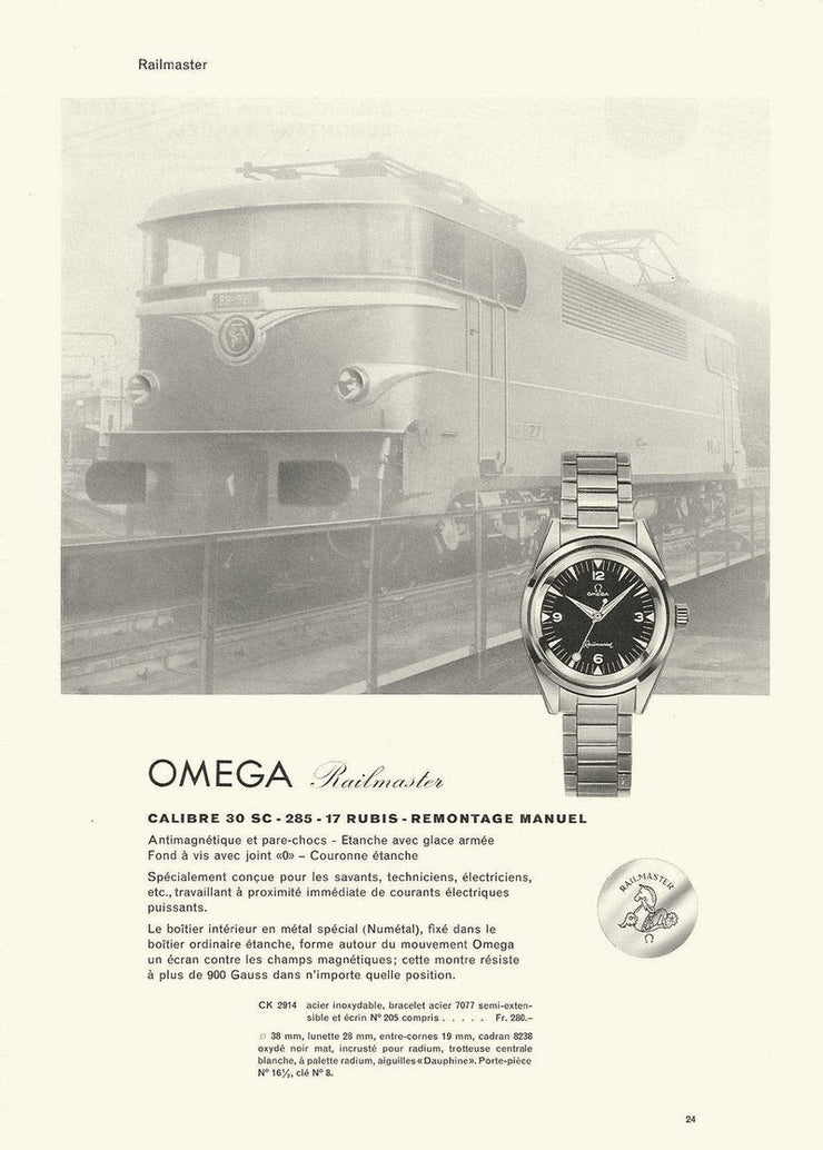 Omega Railmaster 13004-63 BTTR Set