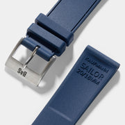 Sailor Blue Vegan Rubber Watch Strap