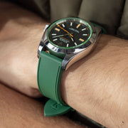 Sailor Green Vegan Rubber Watch Strap