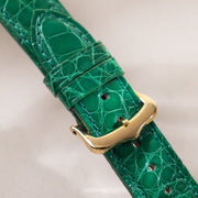 Strap for Cartier 17.5 mm - The Smaragd Green Alligator Watch Strap