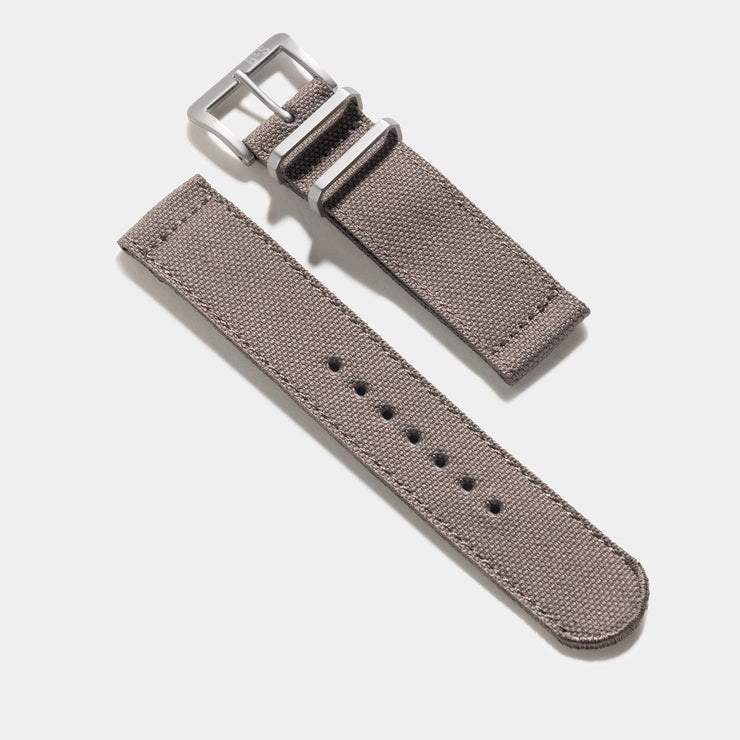 Safari Taupe Canvas Watch Strap