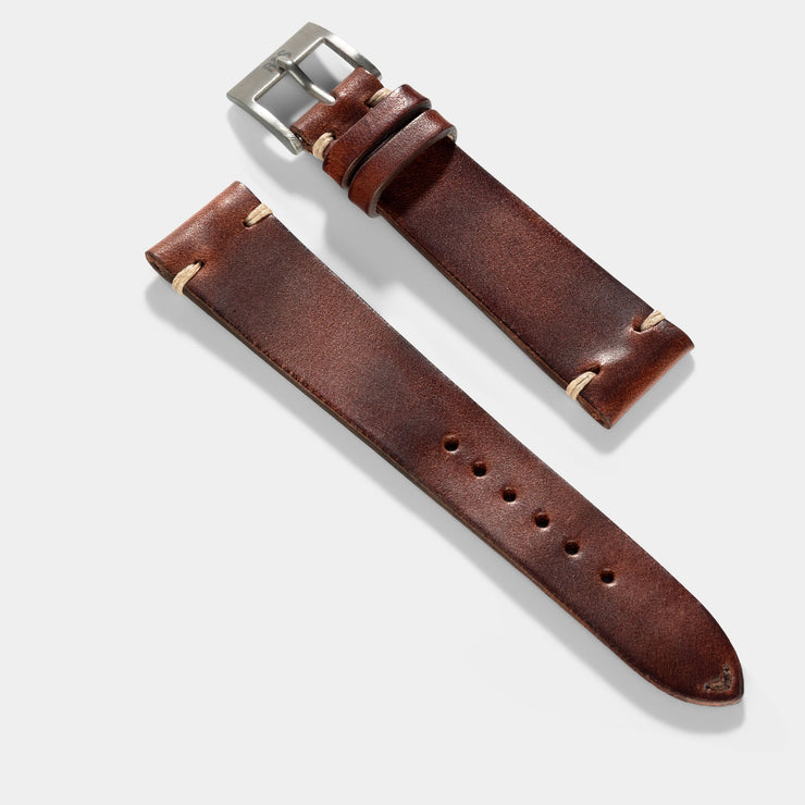 Siena Brown Leather Watch Strap