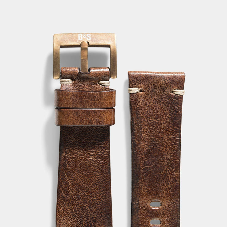 Strap for Tudor Black Bay Bronze - Perfect Match Siena Leather Watch Strap