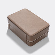 Taupe Luxury Leather Watch Box