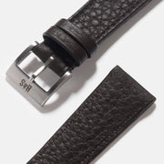 Strap for Omega Speedmaster Professional - Taurillon Dark Brown Leather