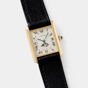 Cartier Tank with Moon Phase 18kt Yellow Gold