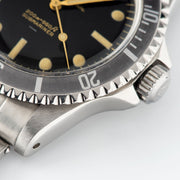 Rolex Submariner 5513 Gilt Underline Dial with Dark grey fat font bezel insert