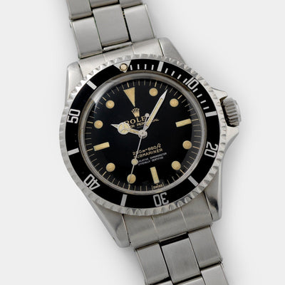 Rolex Submariner 5512 Gilt Four Line Underline Dial 40mm steel case