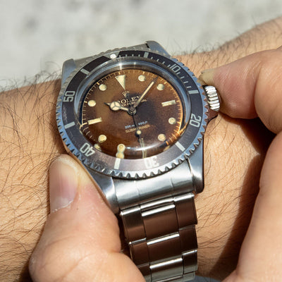 Rolex Submariner 5512 Gilt Tropical Dial