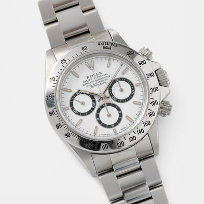 Rolex Daytona Steel 16520 White Dial T-Series