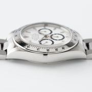 Rolex Daytona Steel 16520 White Dial T-Series