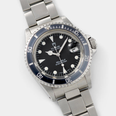 Tudor Submariner Date Black Dial Reference 79090