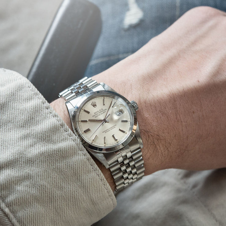 Rolex Datejust Reference 16000 Silver Dial