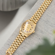 Rolex Day-Date Reference 18238 Ruby Bauguette String Dial