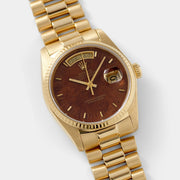 Rolex Day-Date Wood Dial Reference 18038