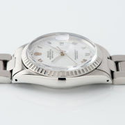 Rolex Datejust White Dial 16030