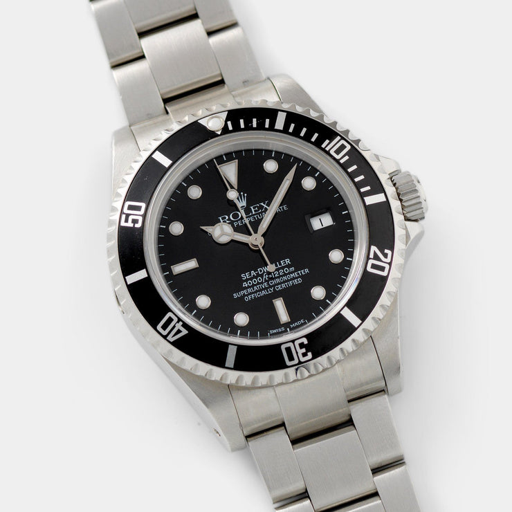 Rolex Seadweller Reference 16600 Box and Papers