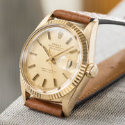 Rolex Datejust Yellow Gold 1601 Champagne Dial