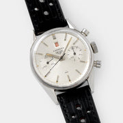 Heuer Carrera Dato Ref 3147 Silver Soleil Dial