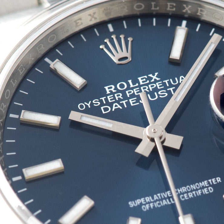 Rolex Datejust Blue Dial 126200 2020