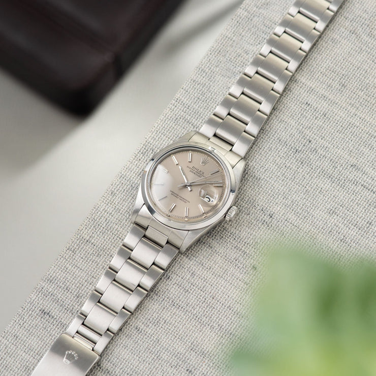 Rolex Datejust Grey Dial Reference 1600