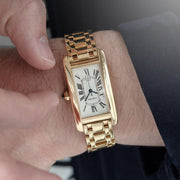 Cartier Tank Americaine Yellow Gold Ref 1725