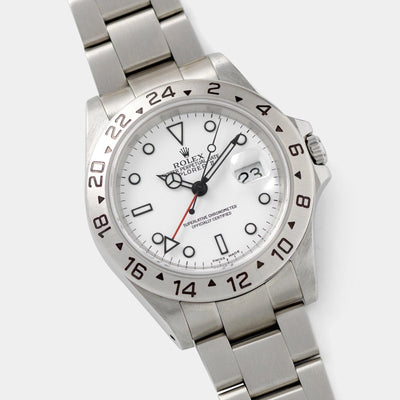 Rolex Explorer 2 White Dial 16570