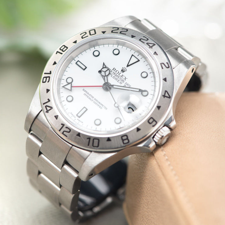 Rolex Explorer 2 White Dial 16570