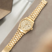 Rolex Day Date Yellow Gold Linen Dial 1803