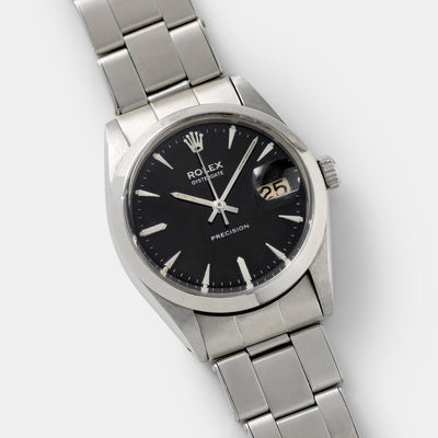 Rolex Oysterdate 6694 Black Dial