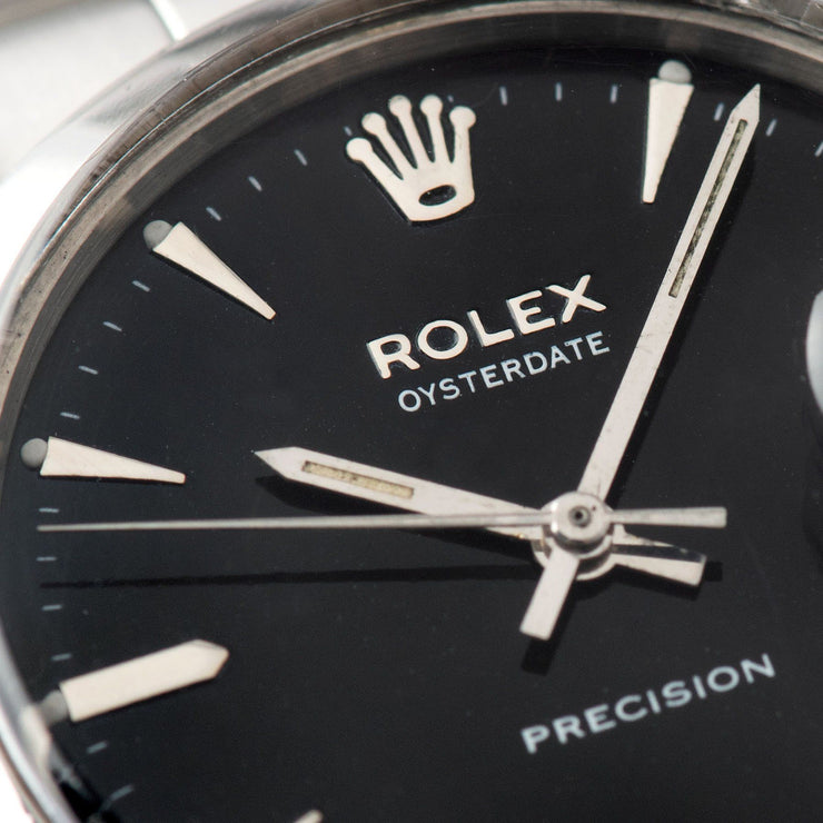 Rolex Oysterdate 6694 Black Dial