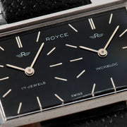 Royce Dual Time Steel Watch