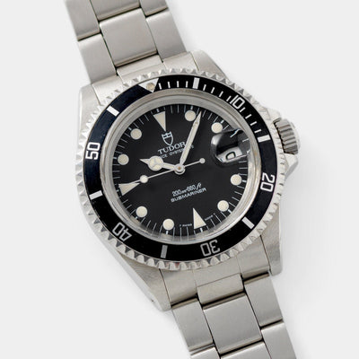 Tudor Submariner Date Black Dial Reference 79090