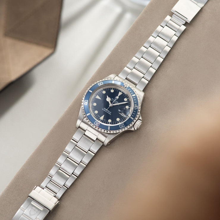 Tudor Submariner Date Blue Dial Reference 79090