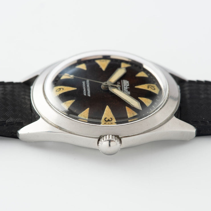 Mitchell Vintage Steel Dive Watch Tropical Dial