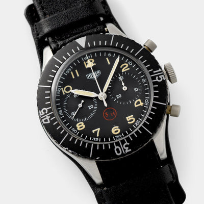 Heuer Chronograph Bundeswehr Issued Chrono 1550SG