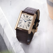 Cartier Tank Louis XL 3280 Collaborateur Edition 18kt Rose Gold Box and Papers