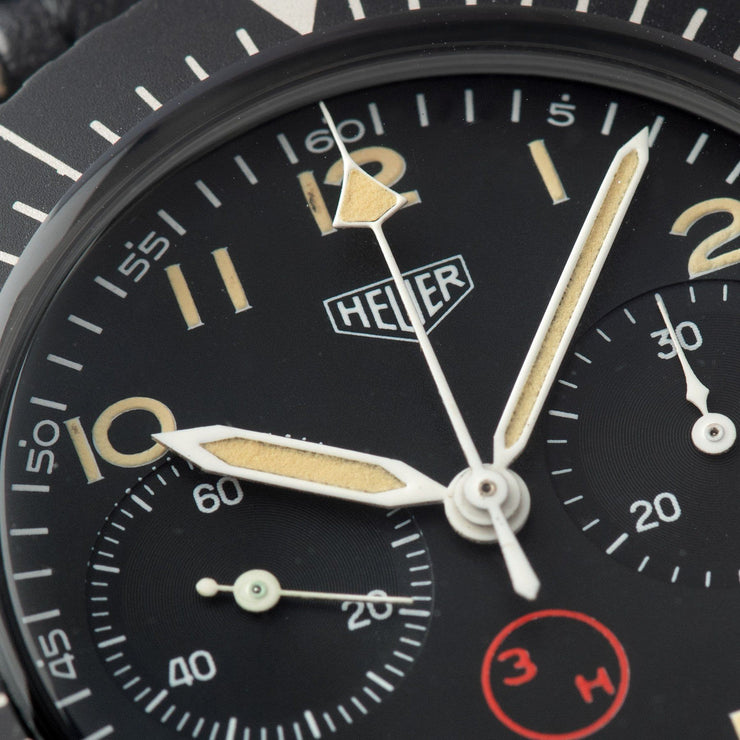 Heuer Chronograph Bundeswehr Issued Chrono 1550SG