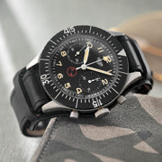 Heuer Chronograph Bundeswehr Issued Chrono 1550SG