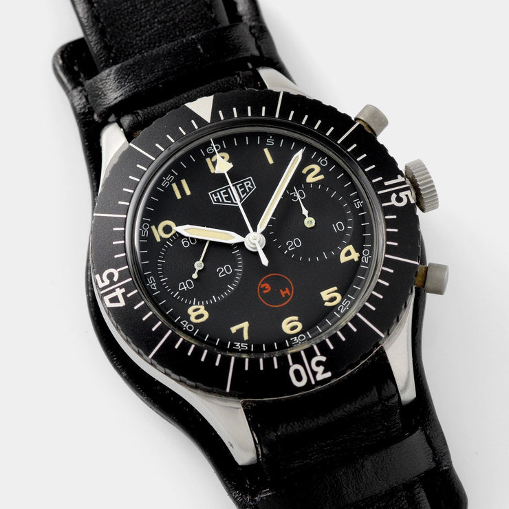 Heuer Chronograph Bundeswehr Issued Chrono 1550SG