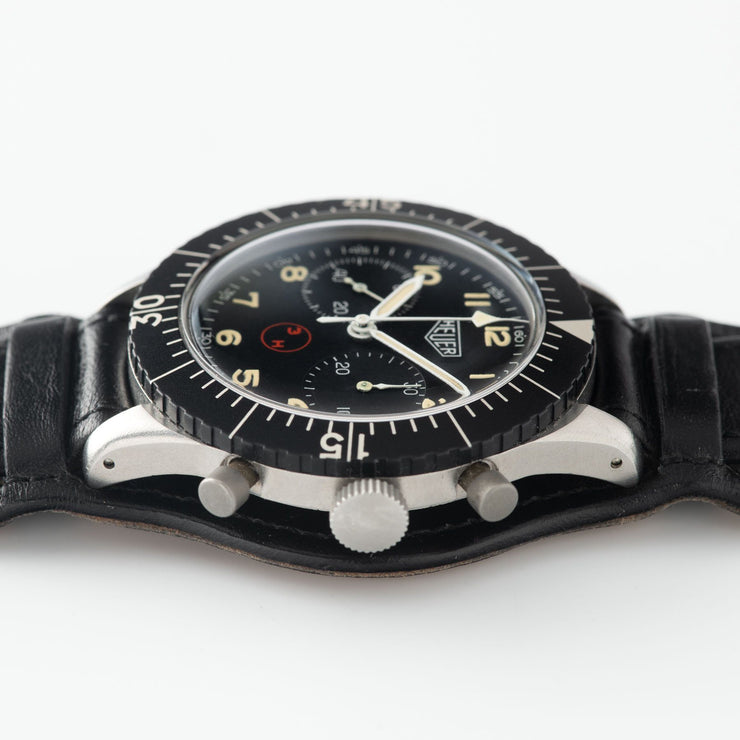 Heuer Chronograph Bundeswehr Issued Chrono 1550SG