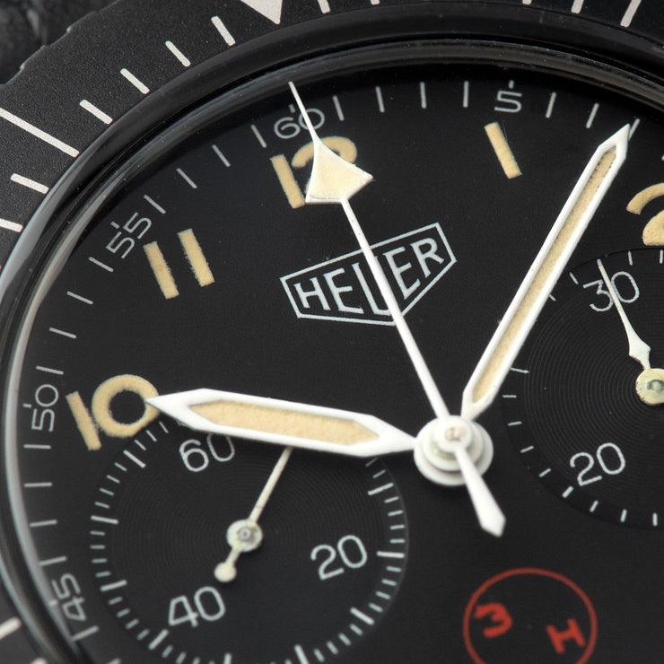 Heuer Chronograph Bundeswehr Issued Chrono 1550SG