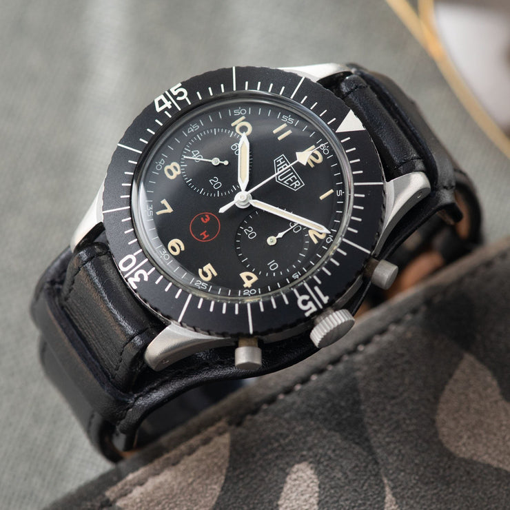 Heuer Chronograph Bundeswehr Issued Chrono 1550SG