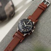 Heuer Chronograph Bundeswehr Sternzeit Reguliert 1551 SGSZ