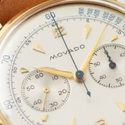 Movado M90 Yellow Gold Chronograph Watch