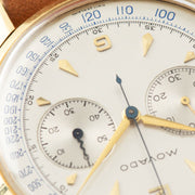 Movado M90 Yellow Gold Chronograph Watch