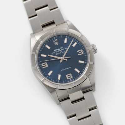 Rolex Air King Reference 14010 Blue Explorer Dial